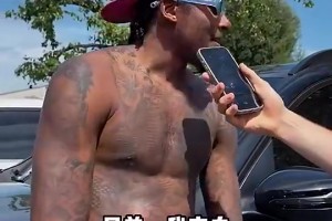 笑死！杰伦·格林曾用中文说：风雪压我两三年